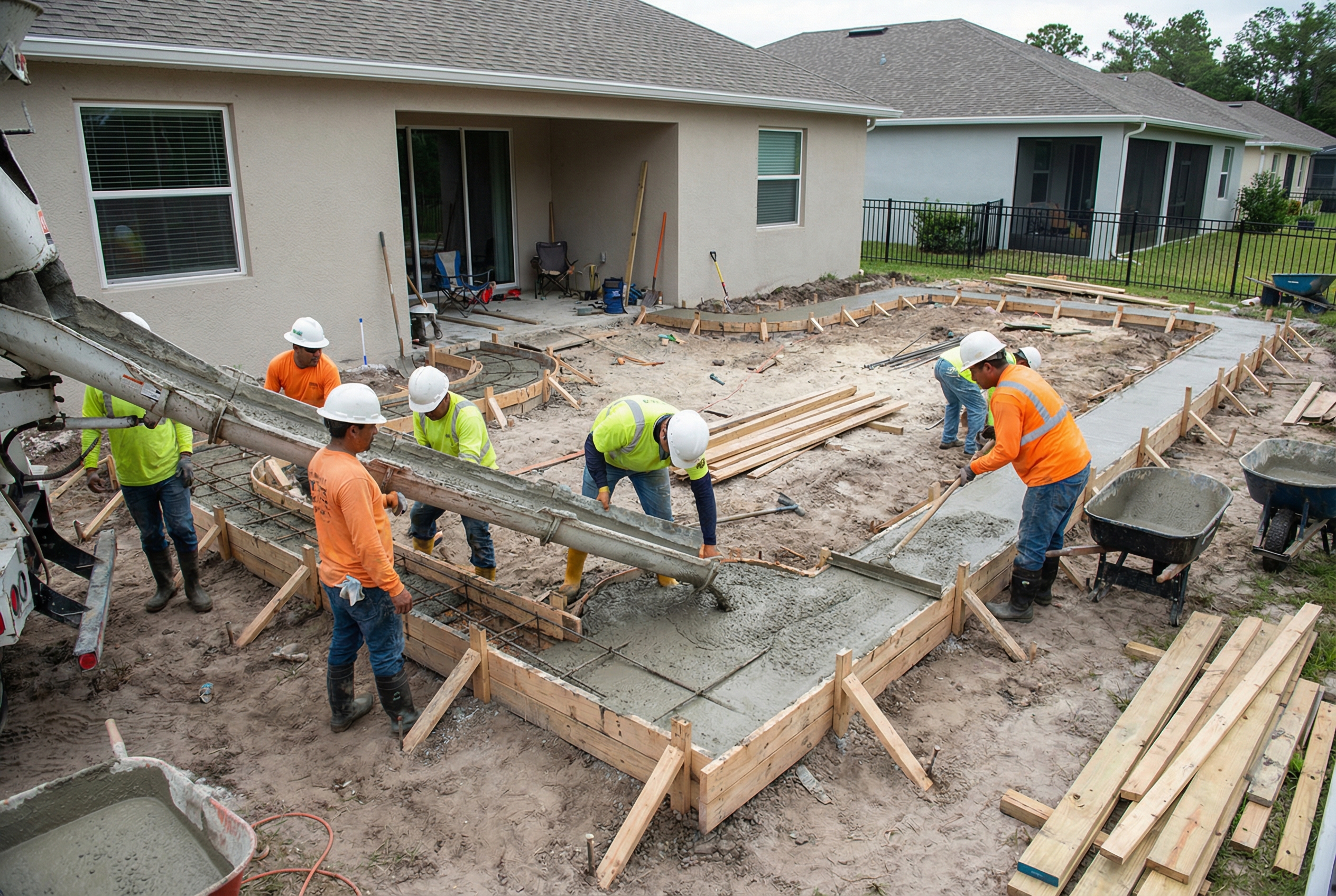 Footer Construction
